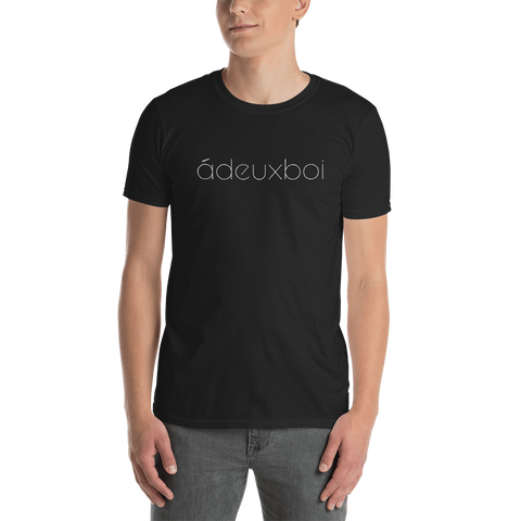 ádeuxboi - Unisex Softstyle T-Shirt - dark colors/white