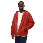 Unisex Adeuxboi lightweight zip up windbreaker